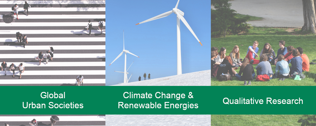 Global Urban Societies Climate Change & Renewable Energies Qualitative Research