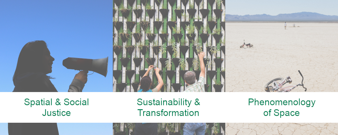 Spatial & Social Justice Sustainability & Transformation Phenomenology of Space