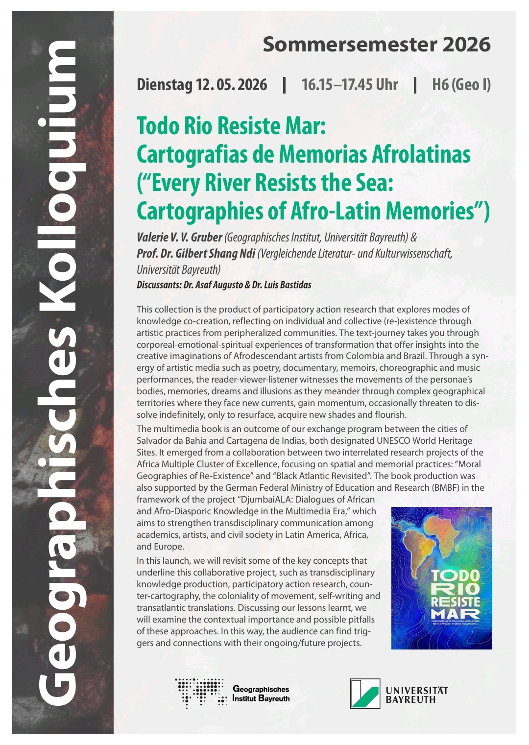 Book Launch To Rio Poster