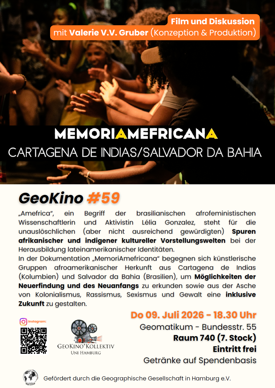 Informationsplakat Unikino Amefrica